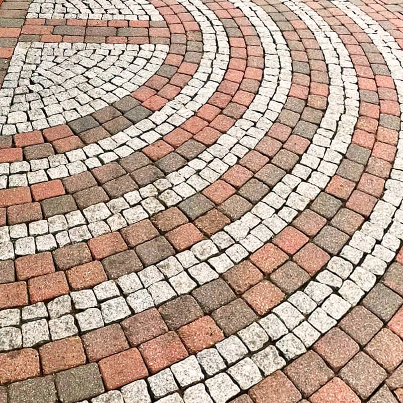 Grün Grau Pflasterreinigung Galerie 4 Nachher